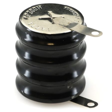 Exell Battery 4/CP300H 4.8 Volt 300mAh NiMH Battery Tabs for Server Backup Battery, RTC, MBU 4/CP300H-TABS